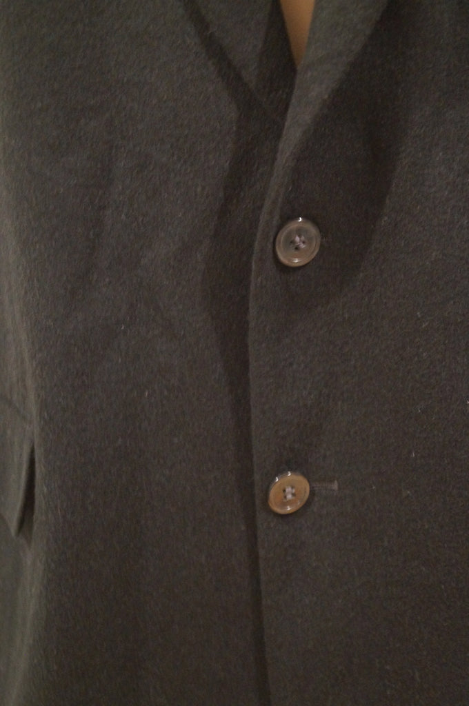 BROOKS BROTHERS Menswear Black Pure 100% Cashmere Formal Blazer Jacket Sz:41