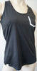 MONREAL LONDON Women's Black Activewear Round Neck Sleeveless Tank Vest Top L