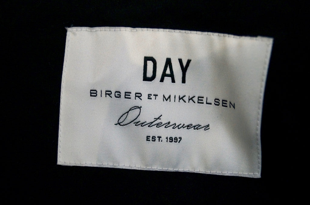 DAY BIRGER ET MIKKELSEN Black Cotton Convertible Waistcoat Jacket UK10 BNWT