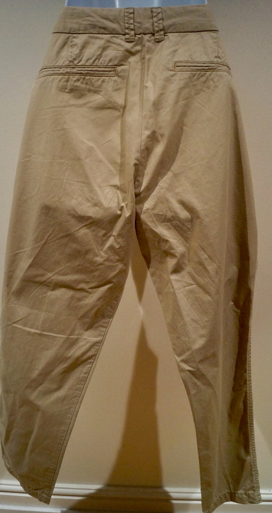 MAISON SCOTCH Designer Beige 100% Cotton Tapered Casual Trousers Pants W29 L32