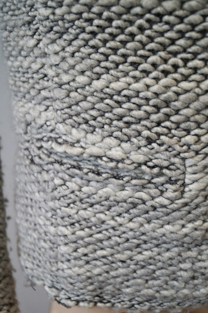 IRO Women's CARENE Cream Black Chunky Knit Long Sleeve Cardigan Jacket 42 UK14