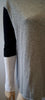 VINCE Pale Grey 100% Cotton Black & White Long Sleeve Jumper Sweater Top XS