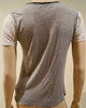 7 FOR ALL MANKIND Grey Round Neck White Glitter Sheen Short Sleeve T-Shirt Tee S