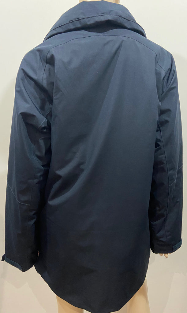 HELLY HANSEN Menswear Navy Blue TECH PROTECTION High Neckline Parka Jacket M