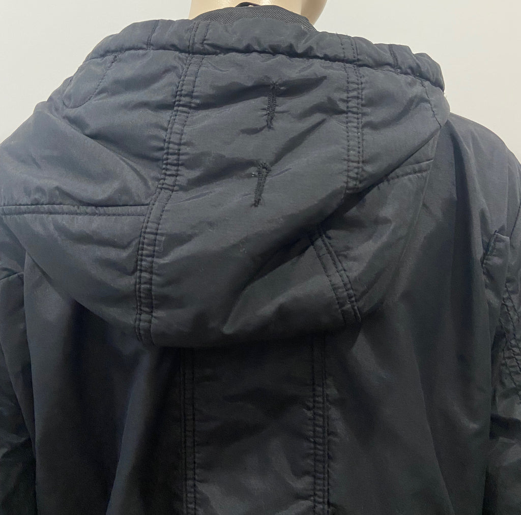 G-STAR RAW Menswear Black Zip Fastened Hooded Outdoor Casual Jacket XXL