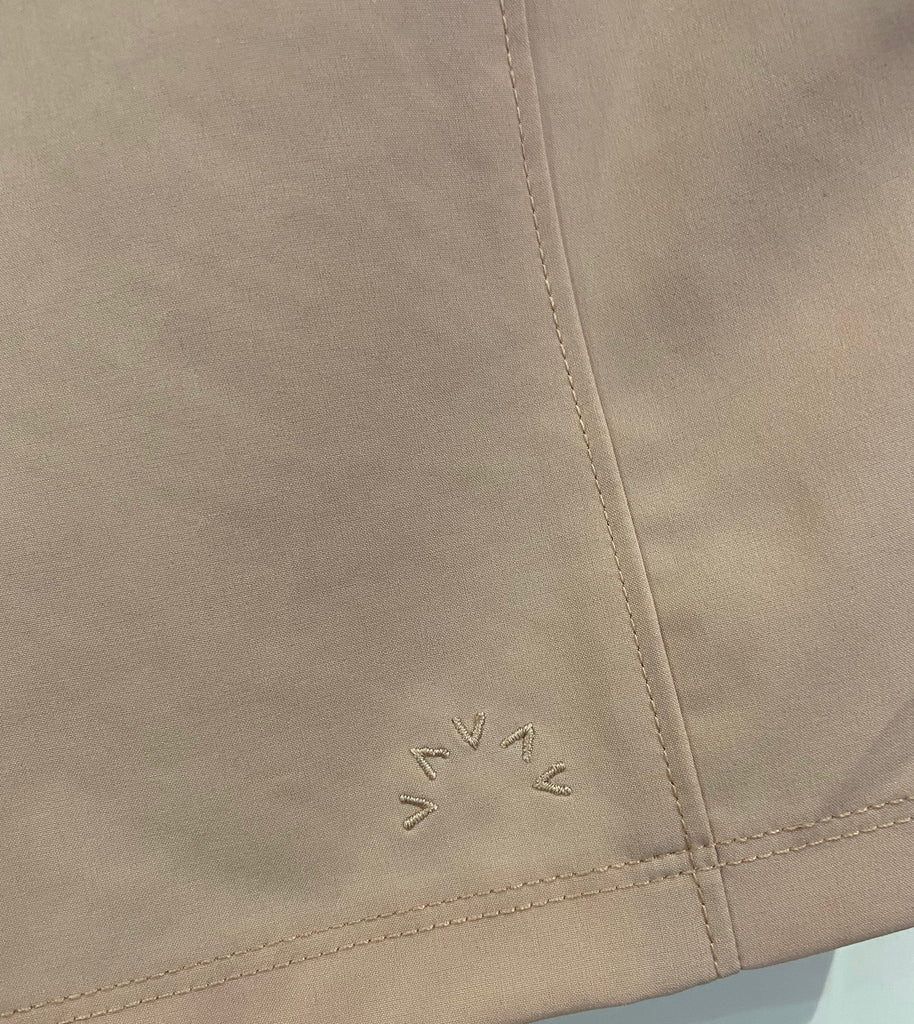 VARLEY Pale Pink CROFT Drawstring Waist Activewear Yoga Jersey Shorts S BNWT