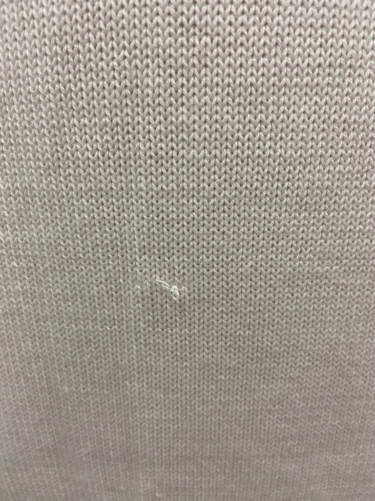 LAUREN RALPH LAUREN Winter White Cotton Lace Detail Jumper Sweater Top M