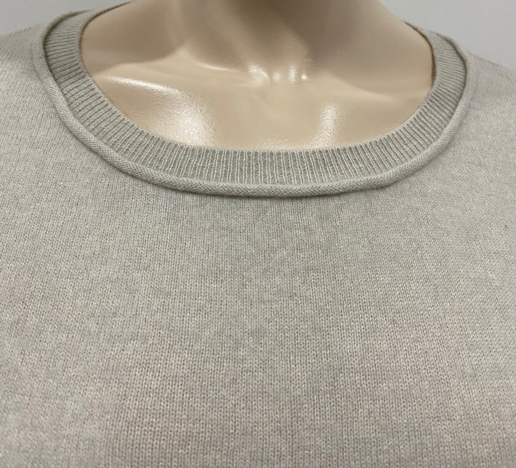 ALL SAINTS Cream Beige Cashmere CHAR Long Sleeve Knitwear Jumper Sweater XS