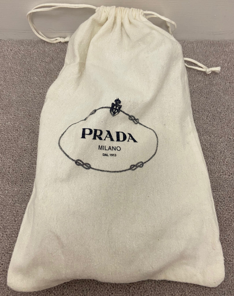 PRADA Women's Red Leather Thong Buckle Ankle Strap Sandals Shoes EU39.5 UK6.5