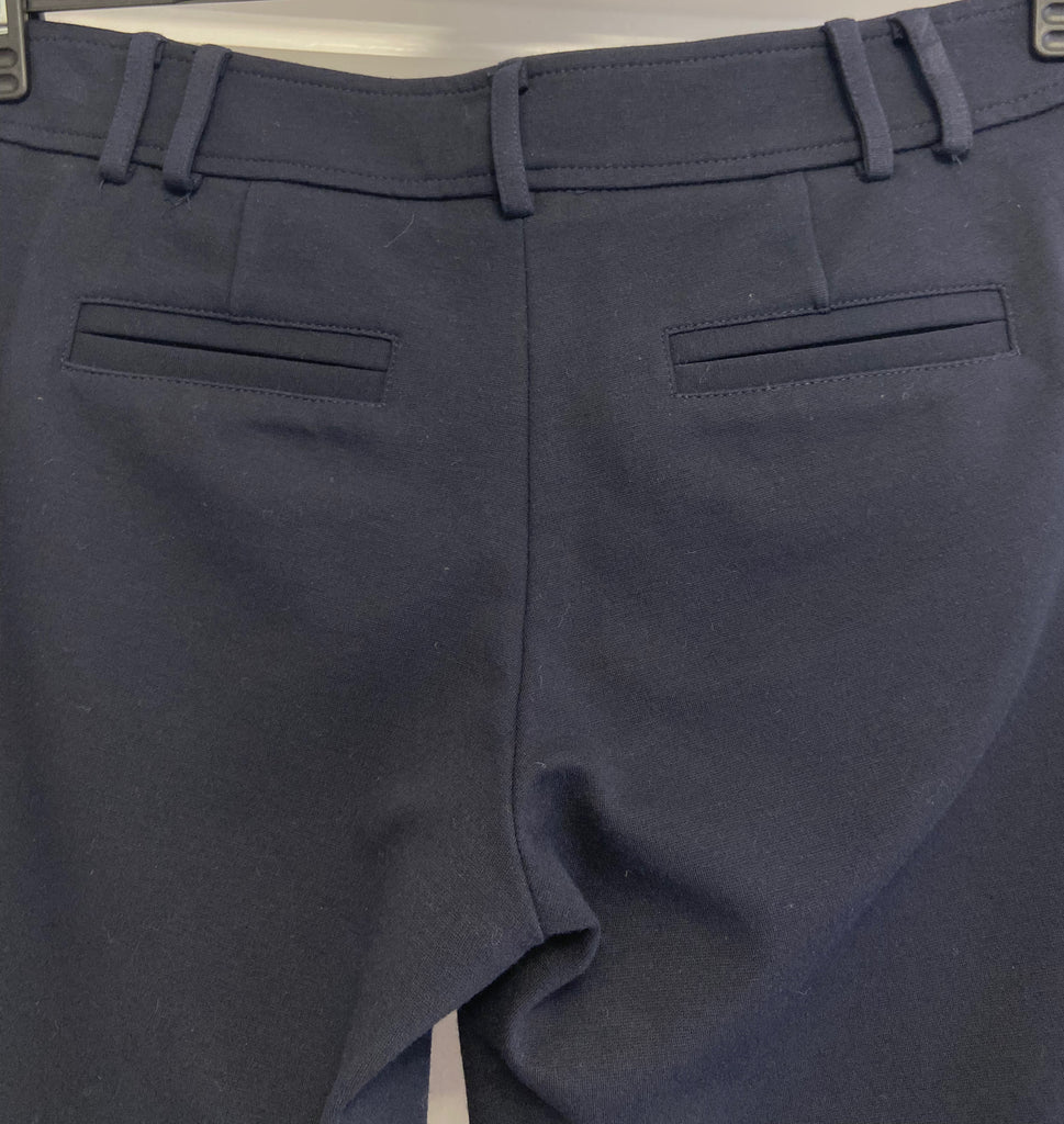 DIANE VON FURSTENBERG Navy Blue Long Length Straight Slim Casual Shorts 6 UK10