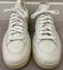 VEJA Women's White Leather Neutral Suede Branded Sneakers Trainers EU38 UK5 NEW!