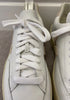 VEJA Women's White Leather Neutral Suede Branded Sneakers Trainers EU38 UK5 NEW!