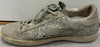 GOLDEN GOOSE DELUXE BRAND Superstar Silver Grey Glitter and Suede Sneakers UK6