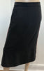 RAG & BONE Black 100% Sand Washed Silk Red & White Stripe Midi Maxi Skirt Sz 2/S