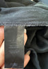 RAG & BONE Black 100% Sand Washed Silk Red & White Stripe Midi Maxi Skirt Sz 2/S