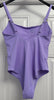 MELISSA ODABASH Lilac Purple & Gold Detail One Piece Swimsuit UK10