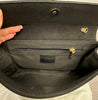 LK BENNETT LONDON Black Suede Rectangular Clutch Bag - New With Dust Bag!