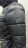 LIU JO Women's Black High Funnel Neck Zip Fastened Quilted Puffer Jacket IT40/S