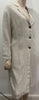 MANGO Beige 100% Linen Single Breasted Long Sleeve Lightweight Jacket Coat EU S