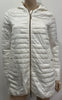 GEOX RESPIRA Off White Lightweight Detachable Hood Quilted Puffer Jacket Coat 6