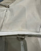 RAINS Women's Beige Hooded Silver Popper Fastened Lightweight Jacket Coat XS/S