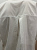 EILEEN FISHER White Cotton Stretch Collared Short Sleeve Blouse Shirt Top XXS