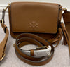 TORY BURCH Tan Leather Gold Hardware Crossbody Shoulder Bag - NEW!