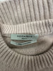 ALL SAINTS Dusky Pink 100% Cashmere DASHA CREW Knitwear Jumper Sweater Top S