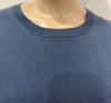 UNIQLO Blue 100% Cashmere Round Neck Long Sleeve Knitwear Jumper Sweater Top L