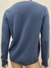 UNIQLO Blue 100% Cashmere Round Neck Long Sleeve Knitwear Jumper Sweater Top L