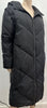 ZARA Women's Black Quilted Hooded Zipper Fastened Long Length Puffer Jacket Coat S