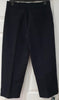 ALEXANDER WANG Wool Cotton Blend Distressed Leather Crop Trousers Pants 4 UK8