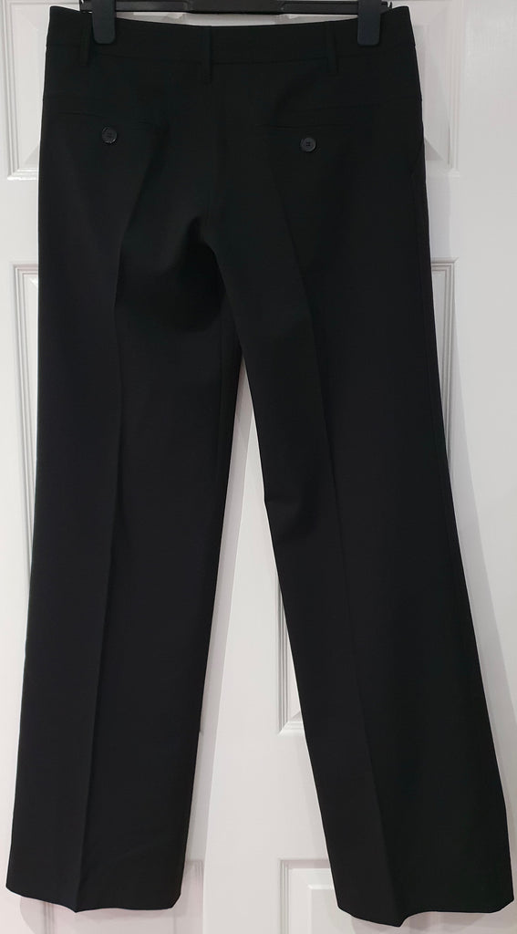 BUI DE BARBARA BUI Women's Black Straight Leg Formal Trousers Pants FR40 UK12