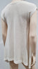 BRUNELLO CUCINELLI Cream Linen & Silk Sequin Embellished Jumper Sweater Top M