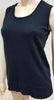 PAULE KA Navy Blue 100% Wool Sleeveless Fine Knitwear Tank Vest Jumper Sweater M
