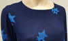 SEE BY CHLOE Blue Star Print Long Sleeve Blouse Top Elastic Waist Trousers UK12