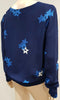 SEE BY CHLOE Blue Star Print Long Sleeve Blouse Top Elastic Waist Trousers UK12