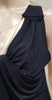 3.1 PHILLIP LIM Cream & Midnight Blue Black Silk Wool Pleated Sleeveless Top S