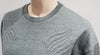 3.1 PHILLIP LIM Grey Cotton Quilted Phoenix Side Zip Casual Sweater Sweatshirt M