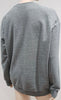 3.1 PHILLIP LIM Grey Cotton Quilted Phoenix Side Zip Casual Sweater Sweatshirt M