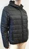 PURITY ACTIVE Midnight Navy Blue Zip Fasten Hooded Quilted Padded Casual Jacket