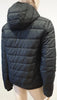 PURITY ACTIVE Midnight Navy Blue Zip Fasten Hooded Quilted Padded Casual Jacket