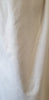 VERA WANG White Cotton Black Organza Diamante Ribbon Sleeveless Blouse Top UK10