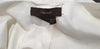VERA WANG White Cotton Black Organza Diamante Ribbon Sleeveless Blouse Top UK10