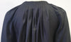 GIVENCHY Black Silk Round Tie Ruffle Neckline 3/4 Sleeve Blouse Shirt Top 36 UK8