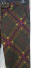 ETRO Olive Green & Multi Colour Check Wool Blend Slim Fit Trousers Pants 40 UK8
