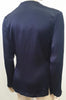 SAMSOE & SAMSOE Sapphire Blue V Neck Pleat Fabric Tie Waist Blouse Top S BNWT