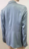 REBECCA TAYLOR Powder Blue Silk Single Breasted Lined Blazer Jacket US10 UK14
