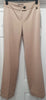 SALVATORE FERRAGAMO Beige Wool Stretch Wide Leg Formal Pants Trousers UK12