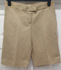 CHLOE Women's Beige Woven Waistband Casual Summer Shorts M/L